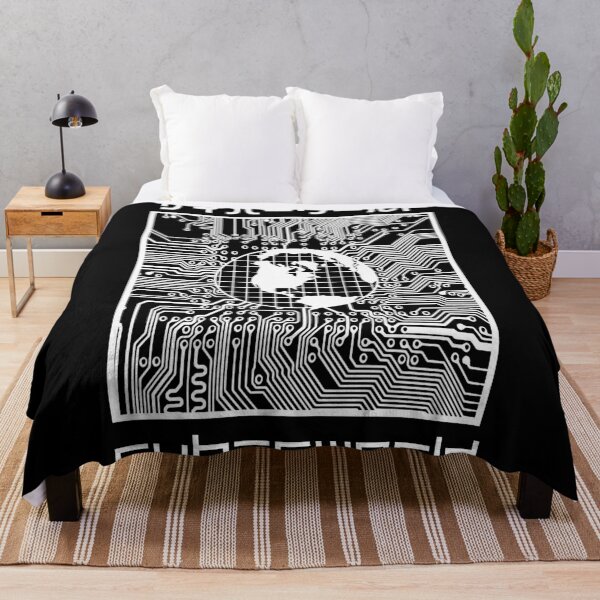 Item preview, "Cyberworld" White Print designed and sold by N0X-LUPUS.