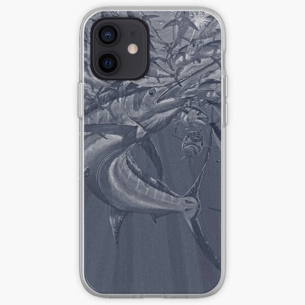 Blue marlin Tuna iPhone Soft Case