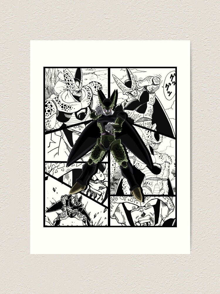 Cell Cell Dragon Ball Super Heroes Manga version christmas Art Board Print  by xvkx