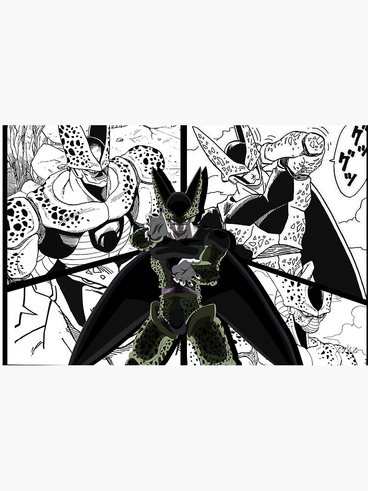 Cell Cell Dragon Ball Super Heroes Manga version christmas Art Board Print  by xvkx