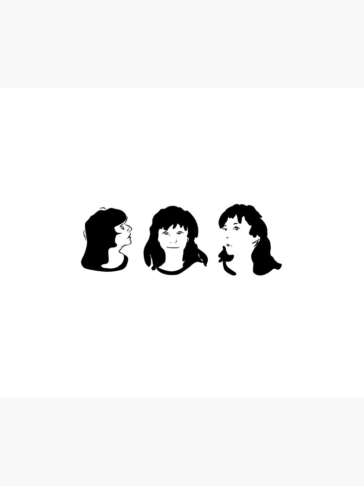 Triptych 3 faces (travel mug) by pollypaulusma
