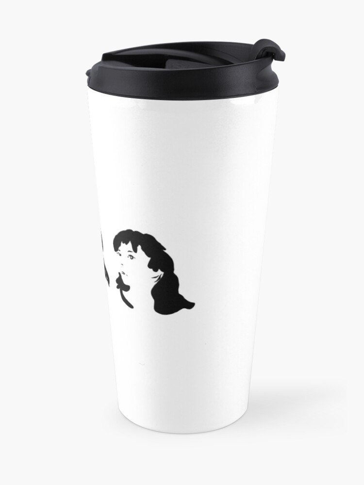 Alternate view of Triptych 3 faces (travel mug) Travel Mug