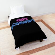 Get Schwifty Neon Comforter