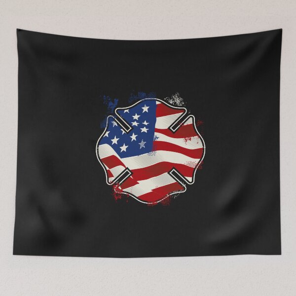 Item preview, Firefighter Maltese Shield designed and sold by DouglasB.