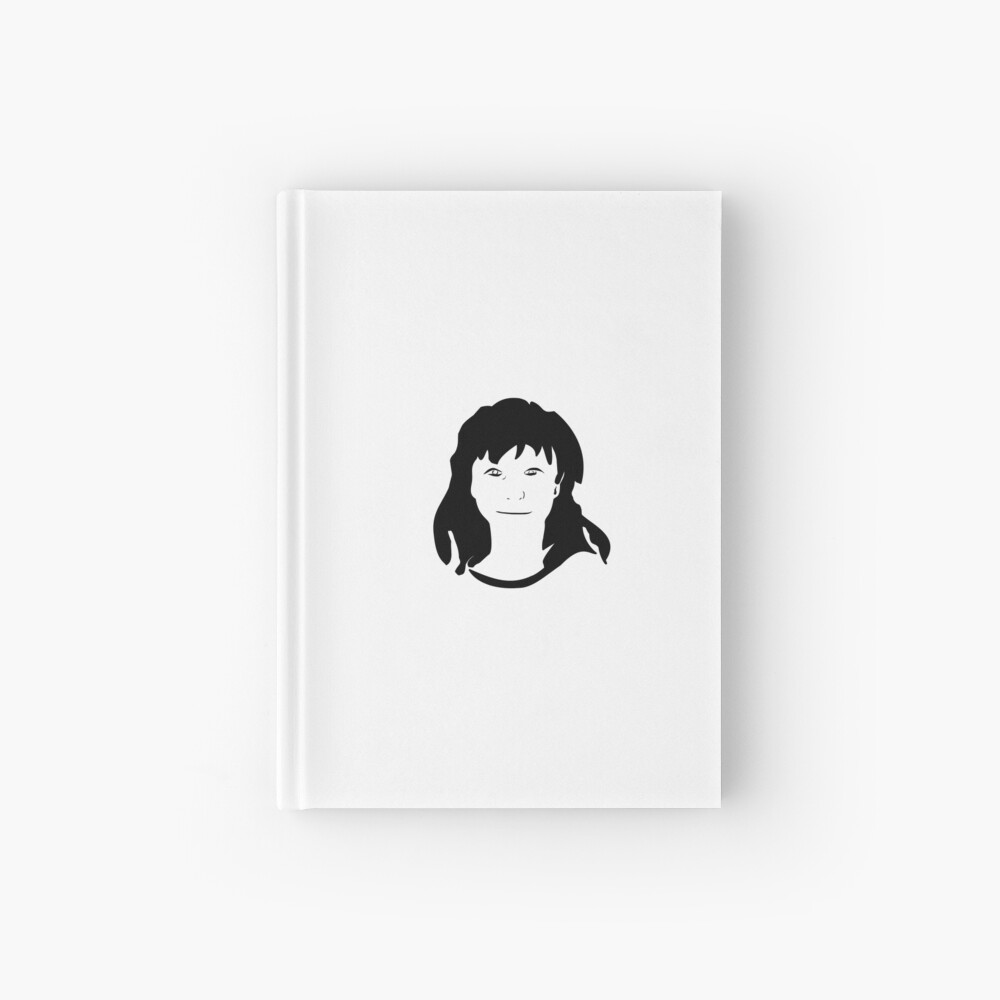 Triptych centre face (journal) Hardcover Journal