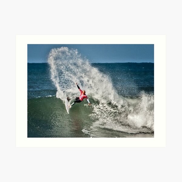 Kelly Slater Rip Curl Pro 2011 Art Print