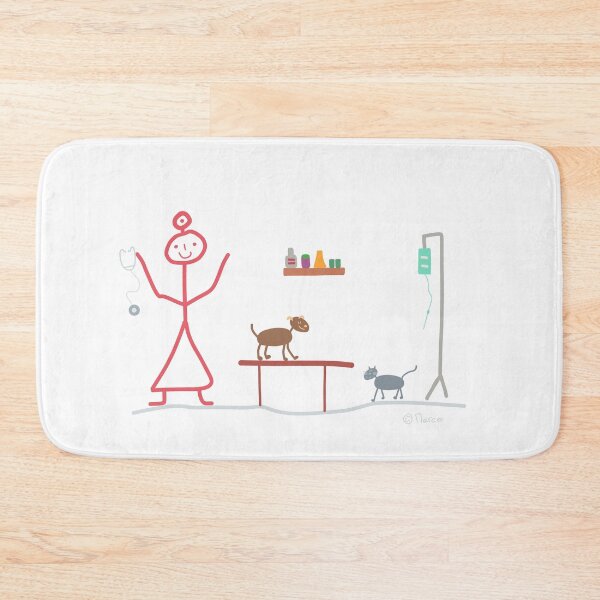 Item preview, Vet Stick Figure, Woman Veterinary Medicine Job Doctor Doctor? Help designed and sold by KlareLinie.
