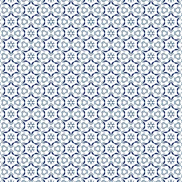 Artwork thumbnail, Arabic blue by FunkyPattern
