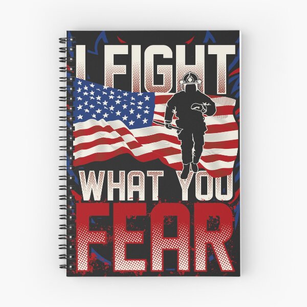 Item preview, Firefighter - I Fight What You Fear designed and sold by DouglasB.