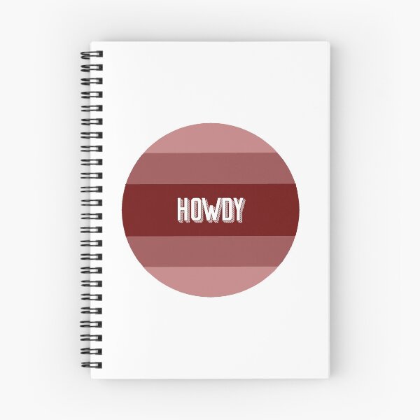 Item preview, circle maroon howdy designed and sold by brooke-rebe.