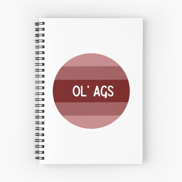Item preview, circle maroon ol ags designed and sold by brooke-rebe.