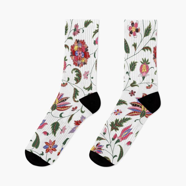 Artikelvorschau, Floral Chintz Indian Colonial Fabric Erholung entworfen und verkauft von ninniku.