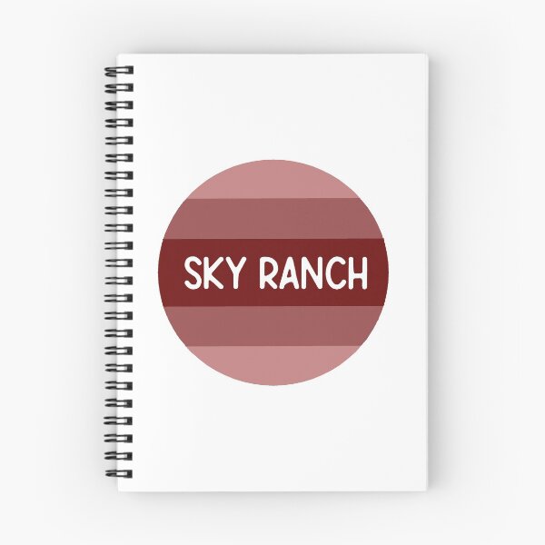 Item preview, circle maroon sky ranch designed and sold by brooke-rebe.
