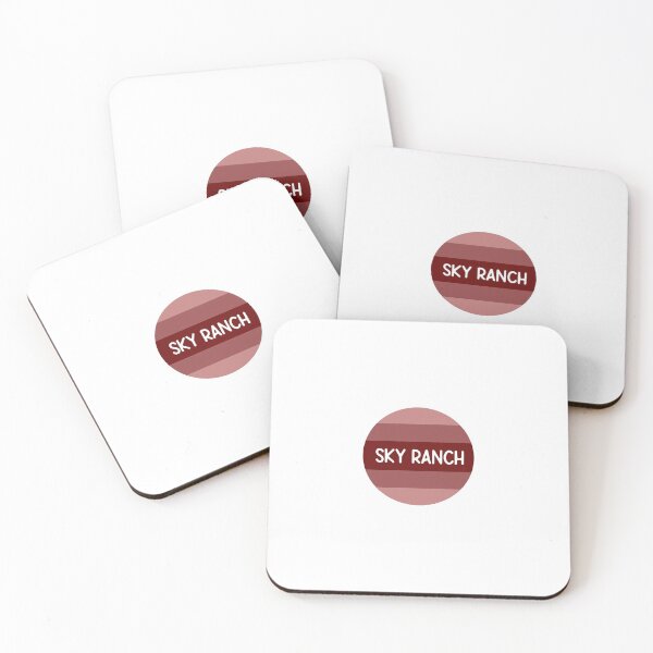 Item preview, circle maroon sky ranch designed and sold by brooke-rebe.