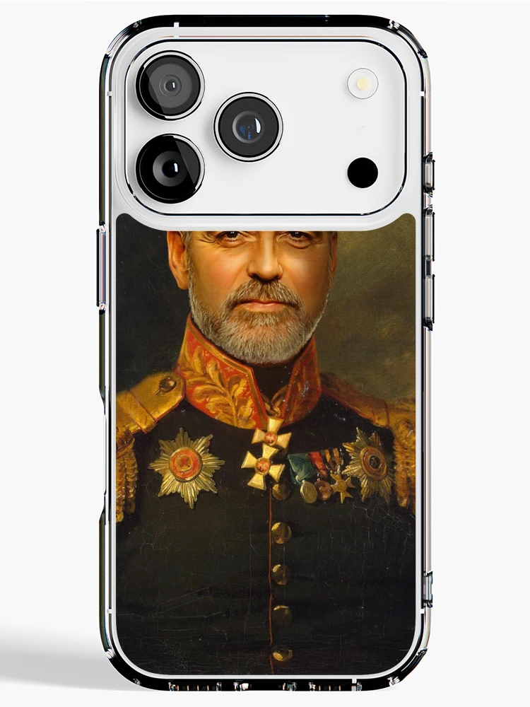 Thumbnail 1 of 5, iPhone Case, George Clooney - replaceface designed and sold by replaceface.