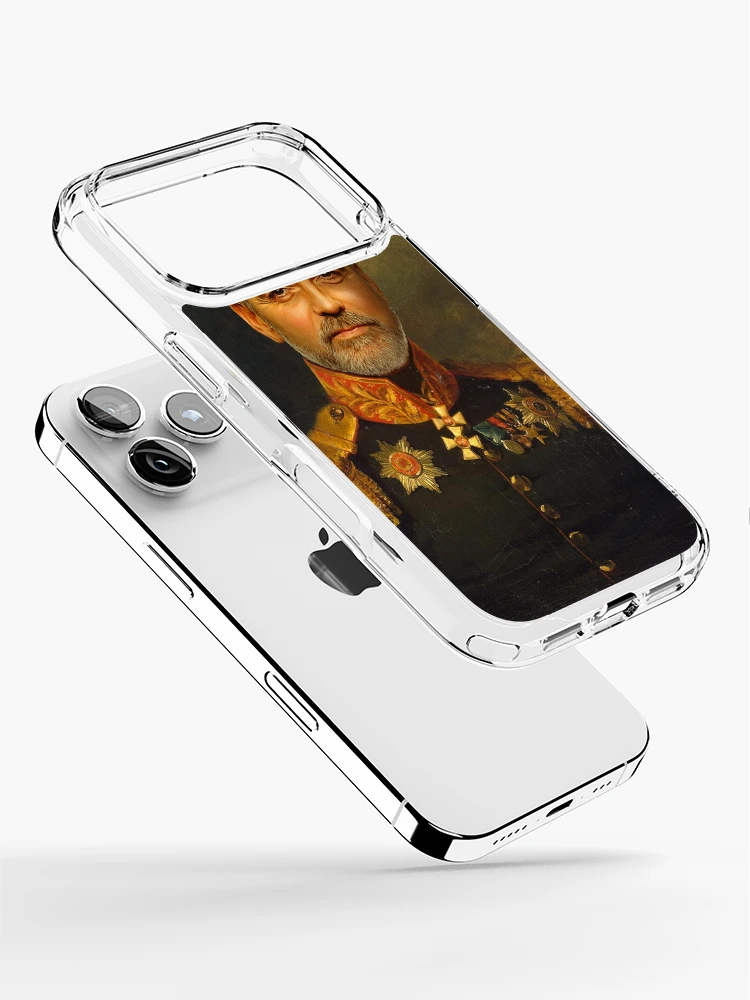 Thumbnail 2 of 5, iPhone Case, George Clooney - replaceface designed and sold by replaceface.