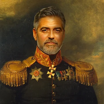 Artwork thumbnail, George Clooney - replaceface by replaceface