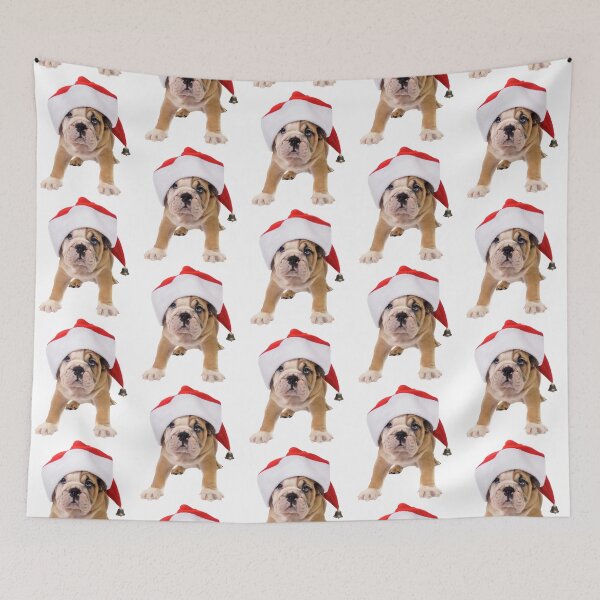 Item preview, Santa Hat Dog designed and sold by Maddie OMalley.
