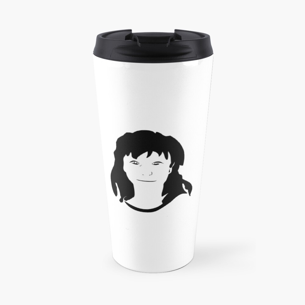 Triptych centre face (travel mug) Travel Mug