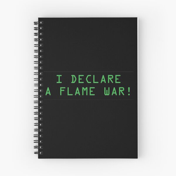 Item preview, I Declare A Flame War designed and sold by artpirate.