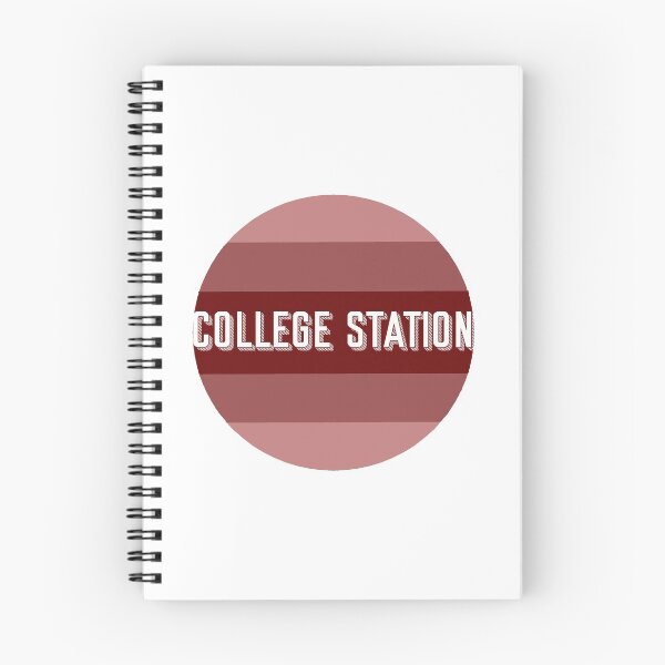 Item preview, circle maroon college station designed and sold by brooke-rebe.
