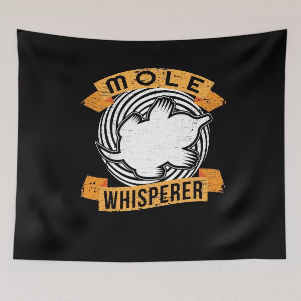 Item preview, Mole Whisperer mole ditch mole mole hill designed and sold by MooonTees.