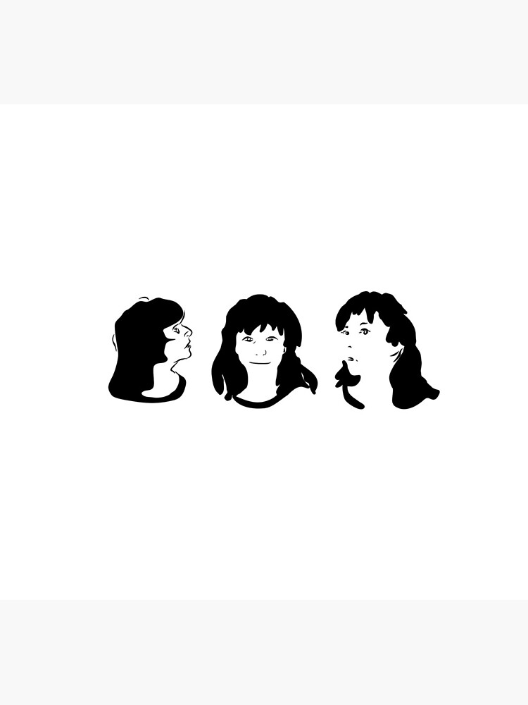 Triptych 3 faces (iPhone 6 wallet) by pollypaulusma