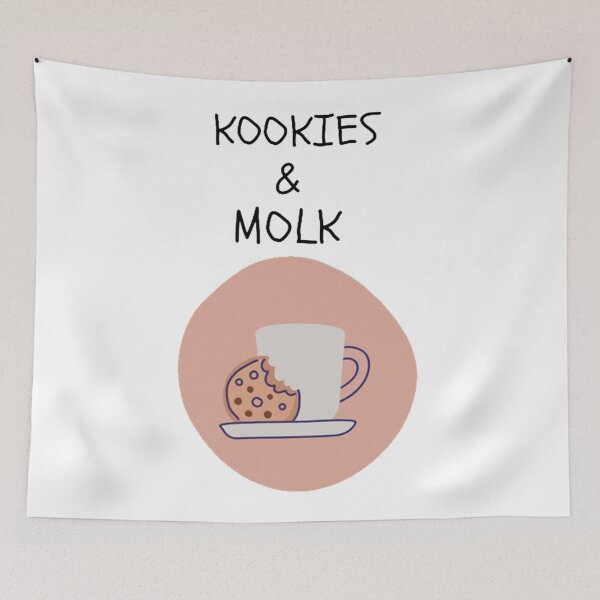 Item preview, BTS Kookies and Molk (Cookies and milk) just like Jimin and Jungkookie designed and sold by Luz ArtDesing.