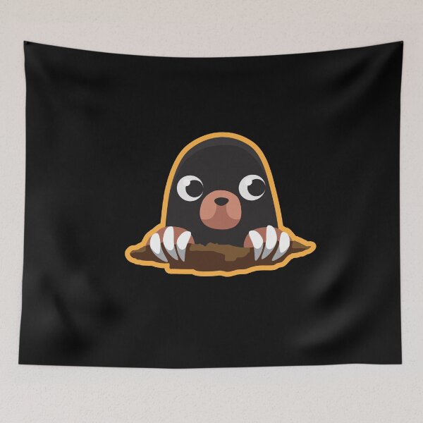 Item preview, Mole Sweet Cute Trench Mole Cube Hill Small designed and sold by MooonTees.