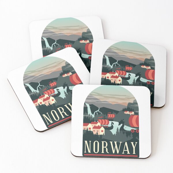 Item preview, Norway Skyline Shirt Design Gift present birthday christmas designed and sold by Timcito.