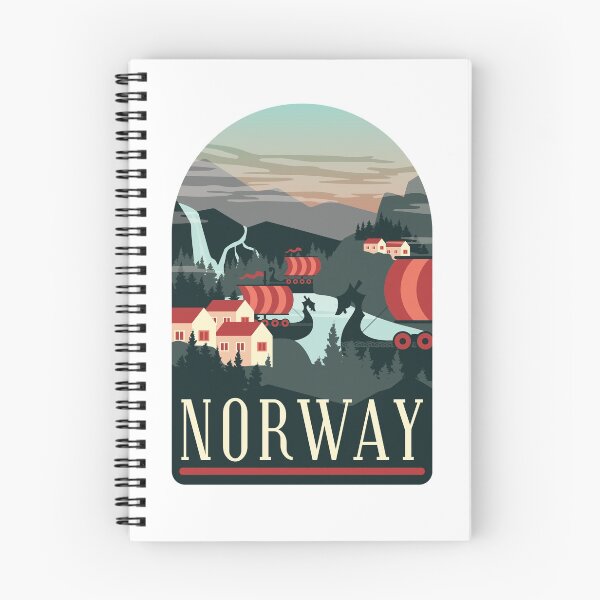 Item preview, Norway Skyline Shirt Design Gift present birthday christmas designed and sold by Timcito.