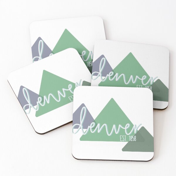 Item preview, Minimalistic Denver Mountains designed and sold by allisonjundt.
