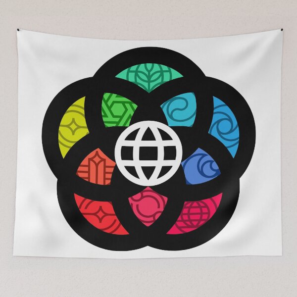 Item preview, Epcot Pavilion Logos designed and sold by FinnFromNY.