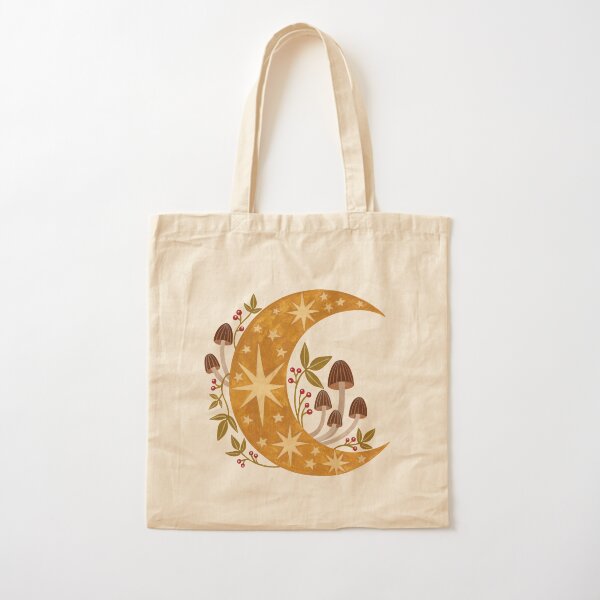 Mushroom Canvas Tote Bag for Women, Cottage Core Tote Bag Canvas, Sun and  Moon Canvas Bag, Butterfly Tote Bag, Cute Tote Bags Aesthetic -  Canada