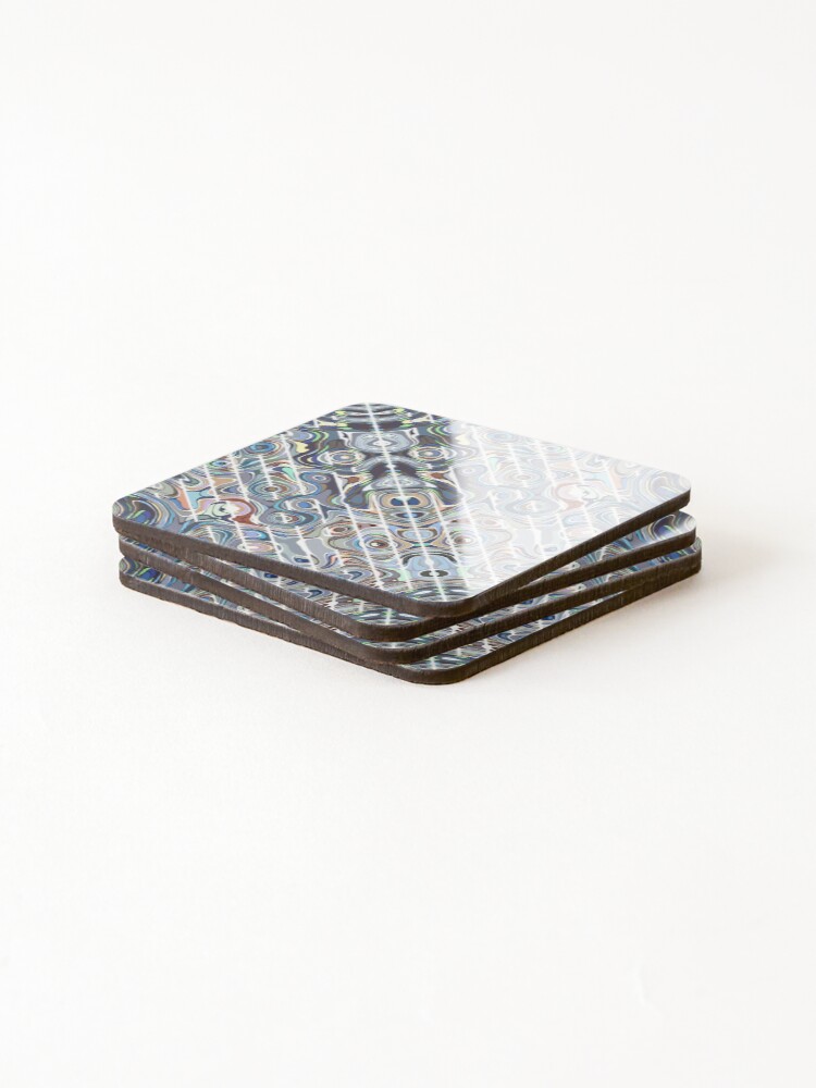 Thumbnail 4 of 5, Coasters (Set of 4), Abstract Pattern designed and sold by perkinsdesigns.