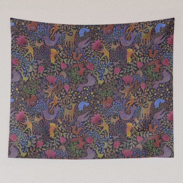 Item preview, Jewel tone design in dark background designed and sold by Gaia Marfurt.