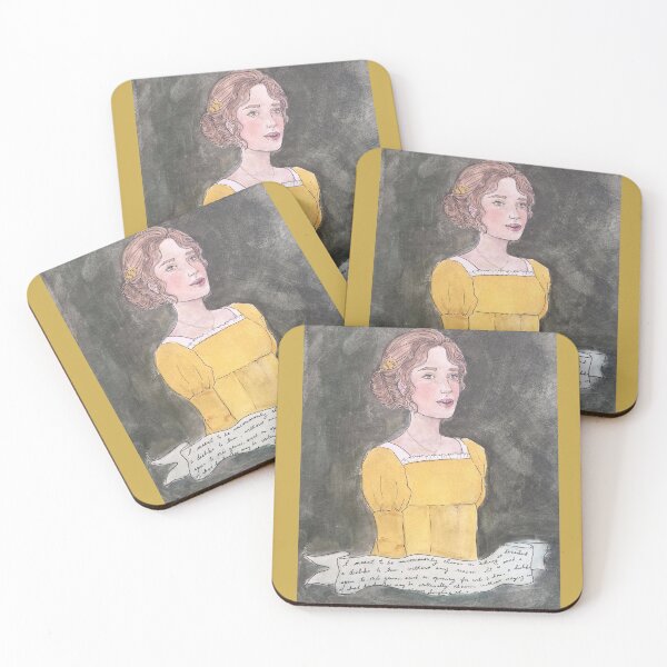 Item preview, Elizabeth Bennet portrait designed and sold by Stephanie Chayrez.