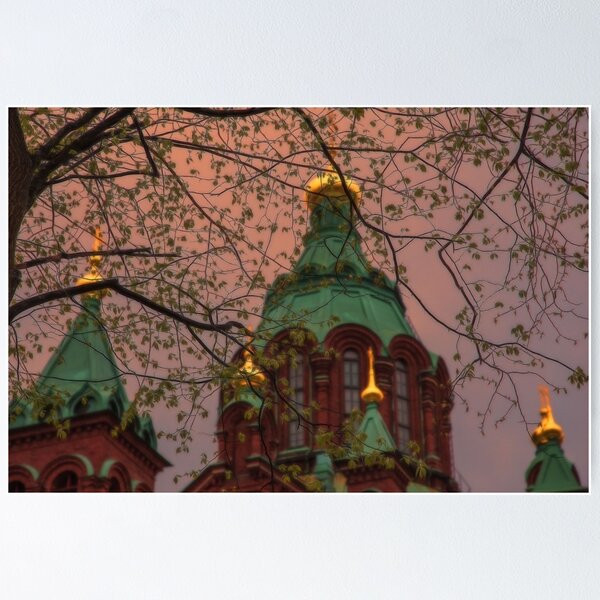 Item preview, Finland. Helsinki. Onion Domes of Russian Orthodox Cathedral. designed and sold by vadim19.