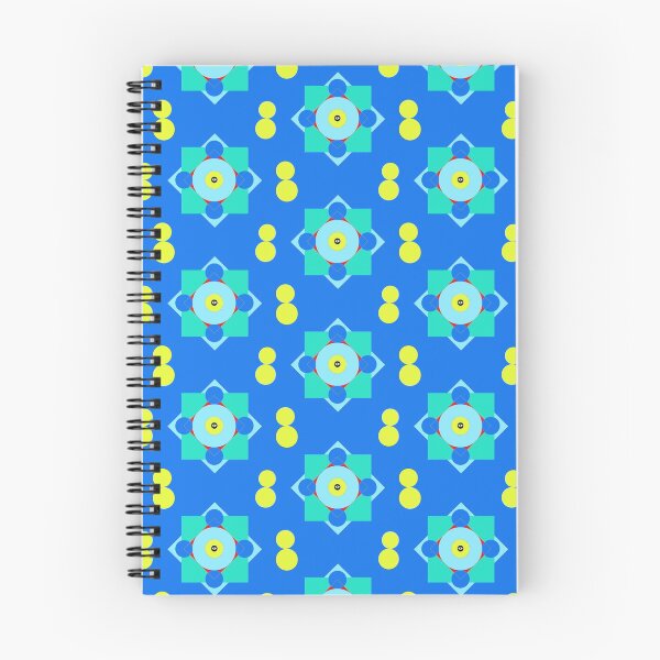 Item preview, Geo shapes pattern blue designed and sold by SharkyD.
