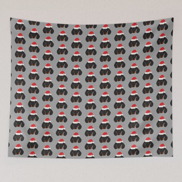 Item preview, Dachshund Christmas designed and sold by KCPetPortraits.