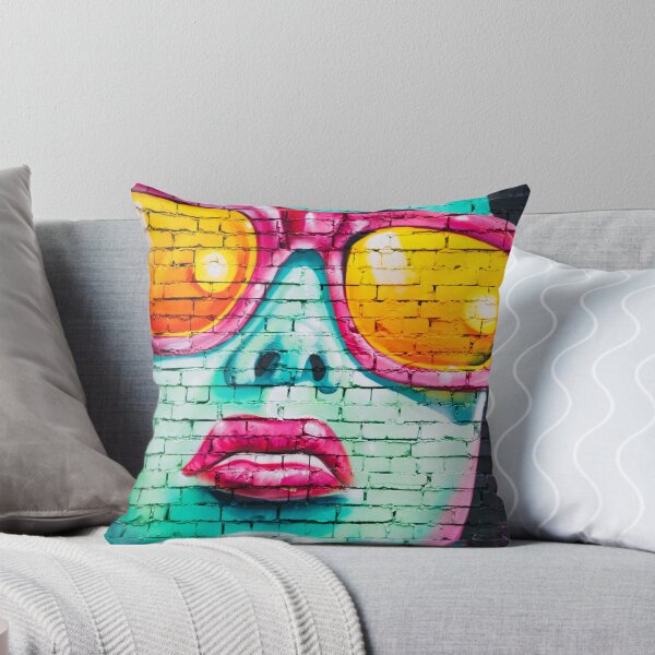 Item preview, London Souvenir Pop Art The Woman With Sunglasses Mural Graffiti Art designed and sold by mamazita.