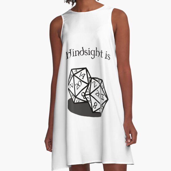 Hindsight is 20-20 A-Line Dress
