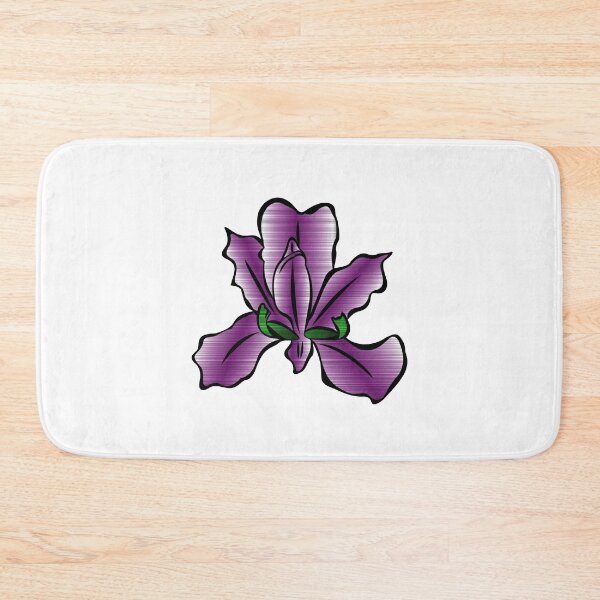 Item preview, Purple silver iris designed and sold by Loveinnerself.