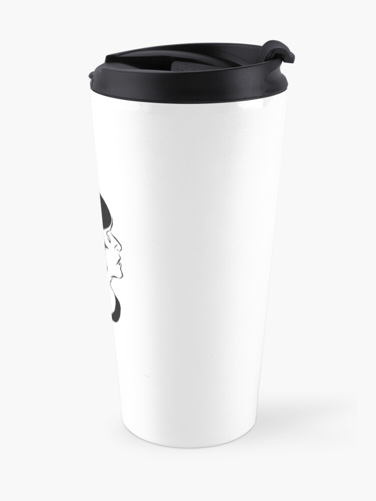 Alternate view of Triptych left face (travel mug) Travel Mug