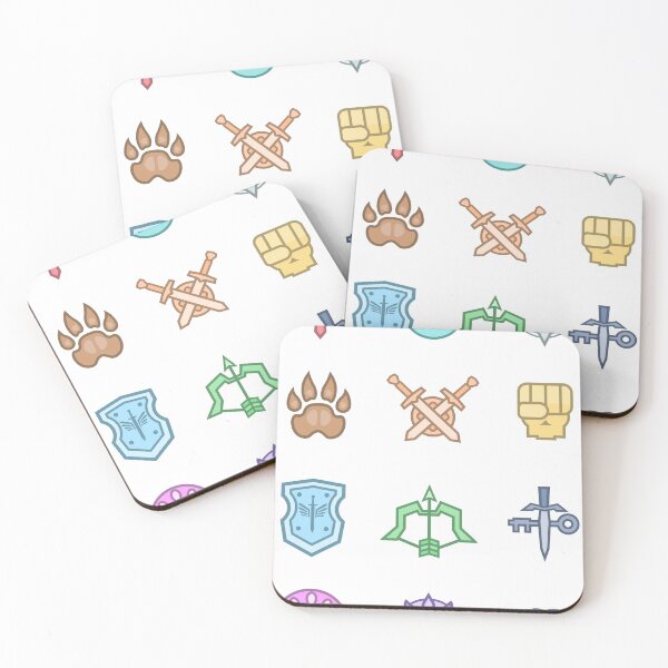 Item preview,  JoCat - A Crap Guide to DnD Colored Sticker Sheet Borderless designed and sold by JoCat105.
