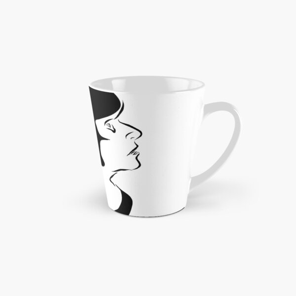 Triptych left face (spiral notebook) Tall Mug