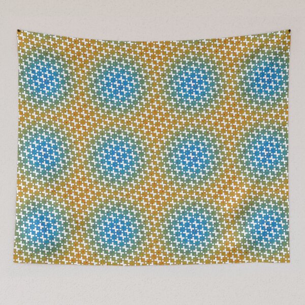 Item preview, Pipe Pixel Connect - Blue, Green, Orange designed and sold by Brad Ormand.