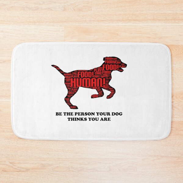 Item preview, Be the person your dog thinks you are (in black) designed and sold by vega888.