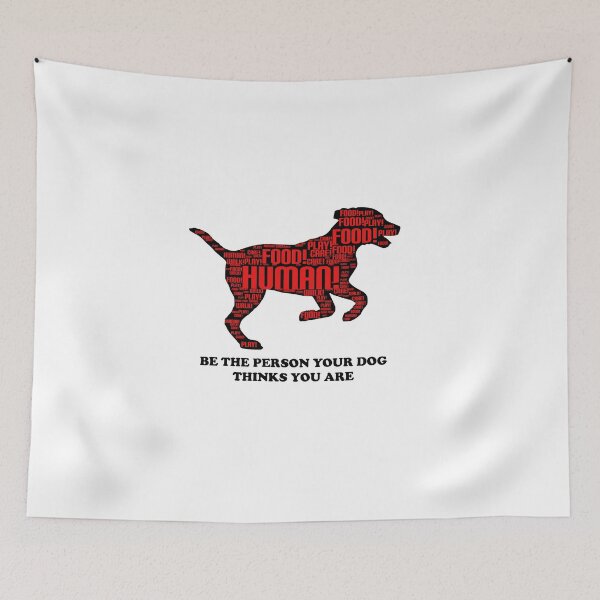 Item preview, Be the person your dog thinks you are (in black) designed and sold by vega888.