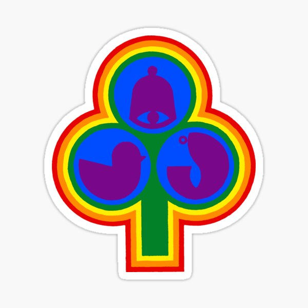 70s Glasgow Pride variant Sticker